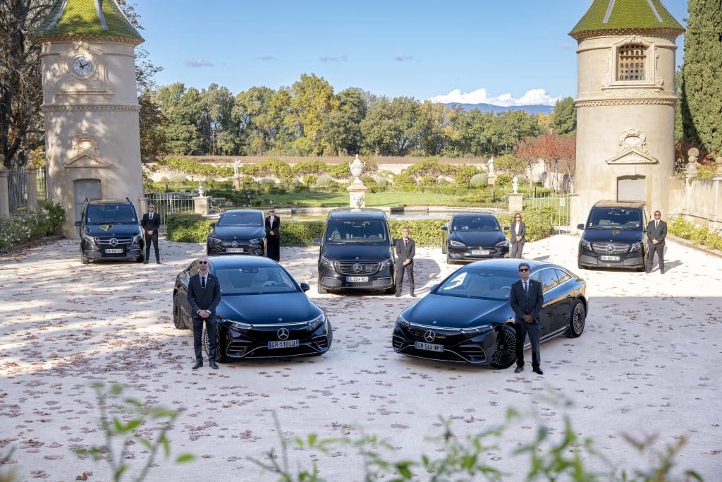Premium Chauffeur service for the arrival of the Shanghai Marseille
